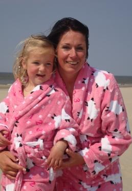 Little Sheep - kinderbadjas - XL (11-13 jaar)