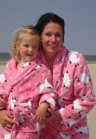 Little Sheep - kinderbadjas - XL (11-13 jaar)