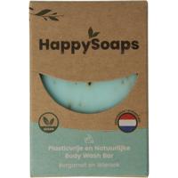 Happysoaps Body bar bergamot en wierook