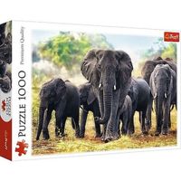 Trefl Puzzel Africaanse Olifanten 1000 Stukjes