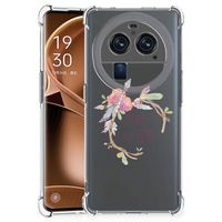 OPPO Find X6 Pro Stevig Bumper Hoesje Boho Text - thumbnail