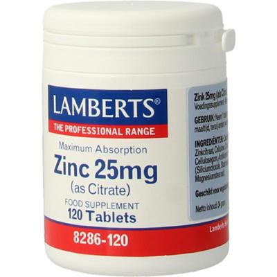 Lamberts Zink citraat 25mg Lamberts Zink citraat 25mg