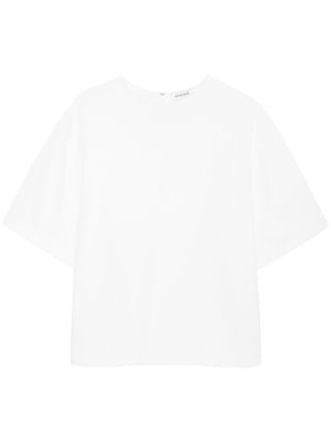 ANINE BING T-shirt van crêpe - Wit