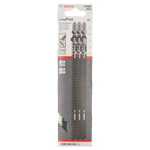 Bosch Professional T744D Decoupeerzaagblad Speed for Wood VE=3 - 2608663314