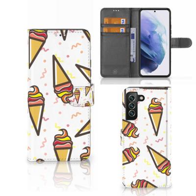 Samsung Galaxy S22 Plus | Book Cover | Icecream | Portemonnee hoesje