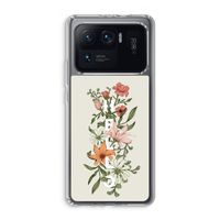 Hello bloemen: Xiaomi Mi 11 Ultra Transparant Hoesje