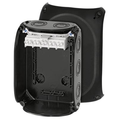 Hensel 62000060 Verdeeldoos Halogeenvrij, Verzegelbaar, Weerbestendig (l x b) 180 mm x 130 mm 1 stuk(s)