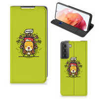 Samsung Galaxy S21 Magnet Case Doggy Biscuit - thumbnail