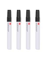 HEMA Permanent merkstiften zwart - 4 stuks