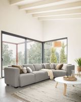 Kave Home Kave Home Salontafel Dilos rond, hout wit,, 90 x 32 x 90 cm - thumbnail
