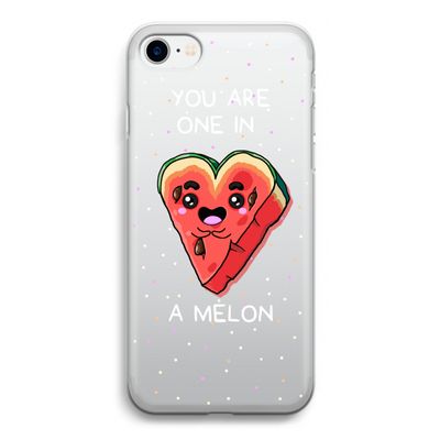 One In A Melon: iPhone SE 2020 Transparant Hoesje