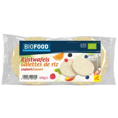 Damhert Biofood Rijstwafels Yoghurt