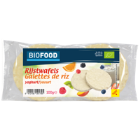 Damhert Biofood Rijstwafels Yoghurt Damhert Biofood Rijstwafels Yoghurt