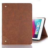 Retro boek stijl horizontale Flip PU lederen case voor iPad Pro 12 9 inch (2018) met houder & kaartsleuven & portemonnee (bruin)