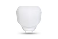 UFO PLAST startnummerbord start number plate ufo yamaha white