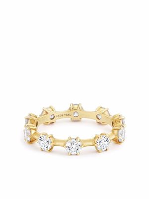 Jade Trau bague Kismet médium en or 18ct ornée de diamants