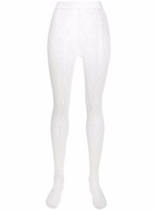 Wolford collants Ajouré en dentelle - Blanc