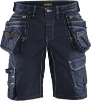 Blåkläder short denim stretch x1900 19921141 | marineblauw/zwart | maat 44 - 7330509554357