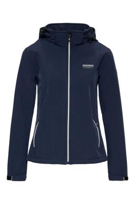 Nordberg Rinda Jas Dames Softshell Dark Navy Melange 2XL