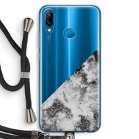 Onweer: Huawei P20 Lite Transparant Hoesje met koord