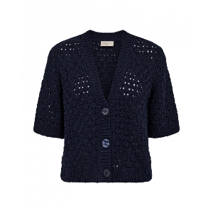 FreeQuent - Blauw | Dames | Vest | Blauw | XXL | regular | Kamst mode