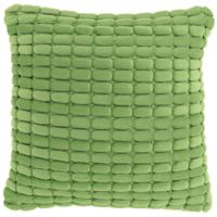 Unique Living kussen kensi tea green 45 x 45 cm | 6 stuks