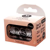 Studio Light • essentials clear stickers black thanks!