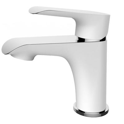 Xellanz Tarma Eenhendel Wastafelkraan - Laag - Wit/Chroom