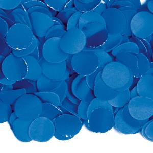 Luxe papieren confetti snippers - 3x - blauw - zak 1 kilo - Feestconfetti - Feestartikelen