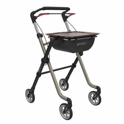 Space-I Binnenhuis Rollator | Kies uw kleur : Zwart & Champagne | Rehasense