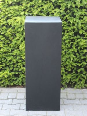 Sokkel zwart, light cement 100x40x40 cm