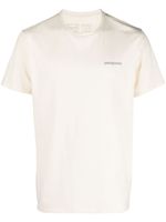 Patagonia t-shirt à logo imprimé - Blanc