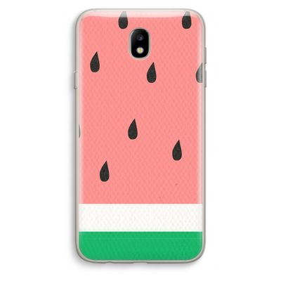 Watermeloen: Samsung Galaxy J7 (2017) Transparant Hoesje