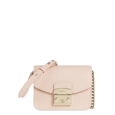 Furla Metropolis Mini Crossbody candy rose Damestas Furla Metropolis Mini Crossbody candy rose Damestas