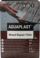 aguaplast wood repair filler 1 kg - thumbnail