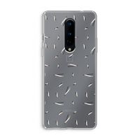 Hipster stripes: OnePlus 8 Transparant Hoesje