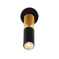 Searchlight Strakke wandlamp Merrygold 82122-1BK - thumbnail