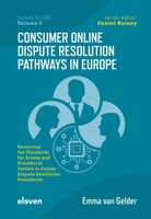 Consumer Online Dispute Resolution Pathways in Europe - E.M. van Gelder - ebook