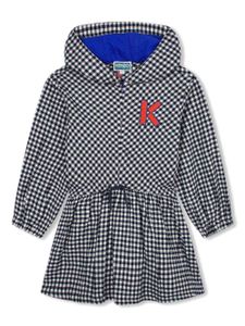 Kenzo Kids robe à carreaux - Bleu