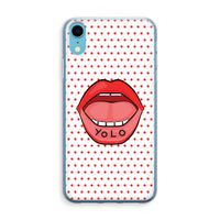 Yolo Denise: iPhone XR Transparant Hoesje
