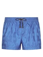 Dolce & Gabbana short de bain à motif monogrammé - Bleu