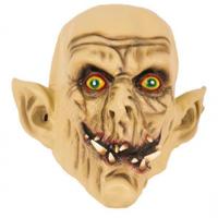 Horror masker enge Ork - latex - volwassenen - Halloween verkleedmasker