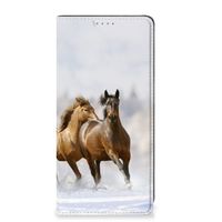 Samsung Galaxy A34 Hoesje maken Paarden - thumbnail