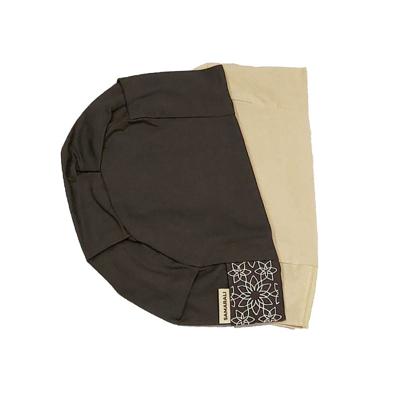 Biologisch Katoenen Meditatie Kussenhoezen - Grijs , Halve maan kussen