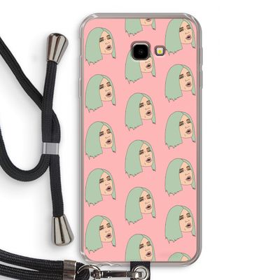 King Kylie: Samsung Galaxy J4 Plus Transparant Hoesje met koord