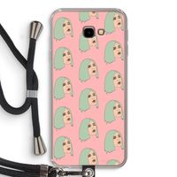King Kylie: Samsung Galaxy J4 Plus Transparant Hoesje met koord