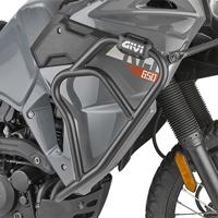 GIVI Valbeugel, Valbeugels voor de moto, TN4133 Zwart gepoedercoat staal onderzijde GIVI Valbeugel, Valbeugels voor de moto, TN4133 Zwart gepoedercoat staal onderzijde