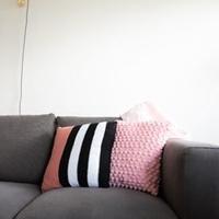 Yarn and Colors Black, White and Bright Comfy Cushion Booklet