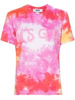 MSGM t-shirt à logo imprimé - Rose - thumbnail