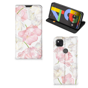 Google Pixel 4a Smart Cover Lovely Flowers